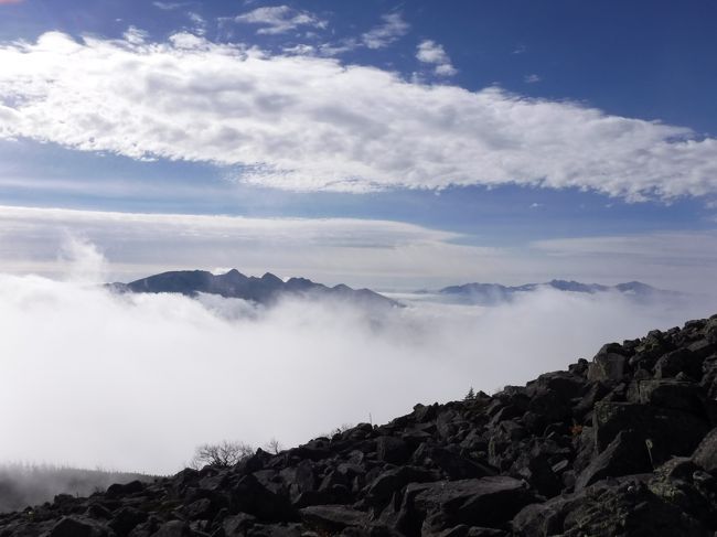 雲に隠れたかと思うと、少ししたらまた現れる。<br /><br />今日は風も強いです。