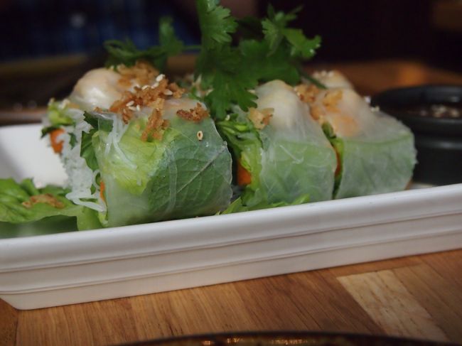 確かに、美味しかった。<br />生春巻き。