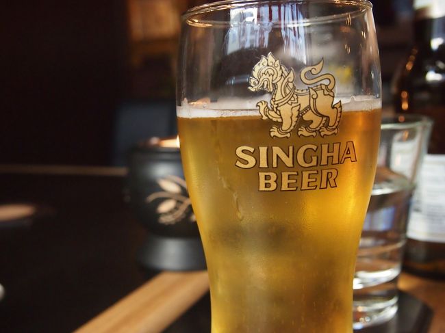 でもって、フィンランドでシンハービール^^;;