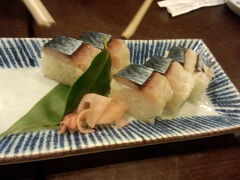 高知空港2階の『司』鯖の棒寿司