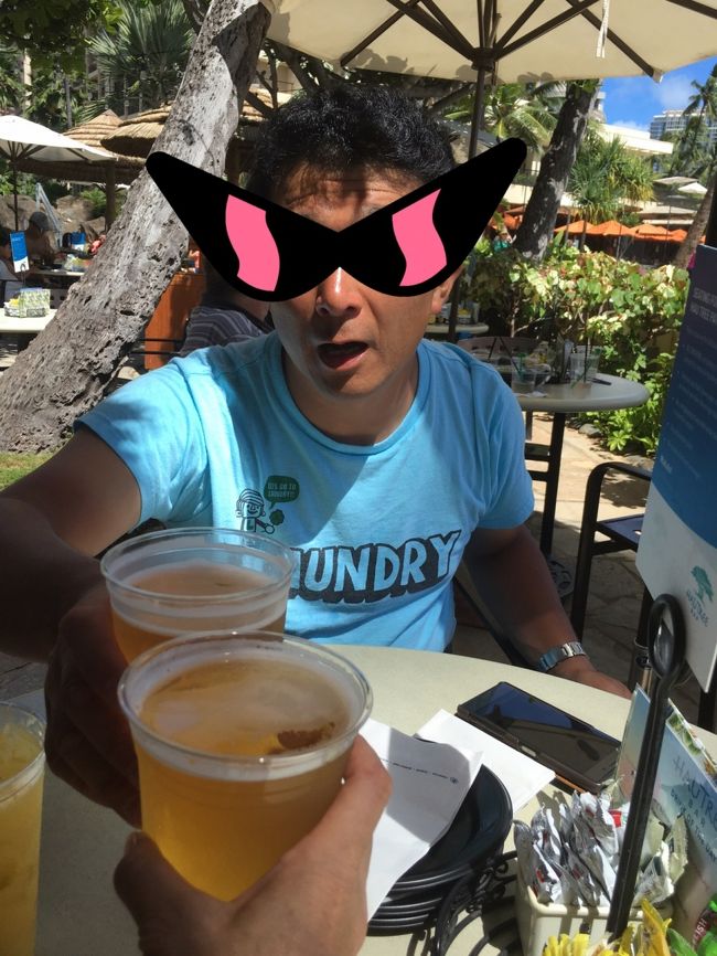 「また来られますように」と、ジュースとビールで乾杯！！<br /><br /><br />