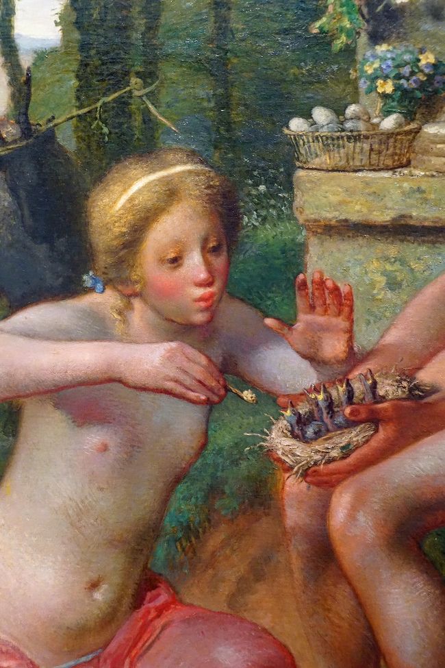 ギリシャのレスボス島の牧歌的な情景を舞台に、少年と少女に芽生えた純真な恋とその成就が、恋敵との諍いや海賊の襲撃、都市国家間の戦争などの逸話を交えながら描かれています。全く記憶にない作品でしたが可愛らしい。