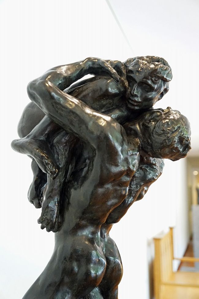 何となくロダンとカミーユ・クローデルを思い出してしまいます。