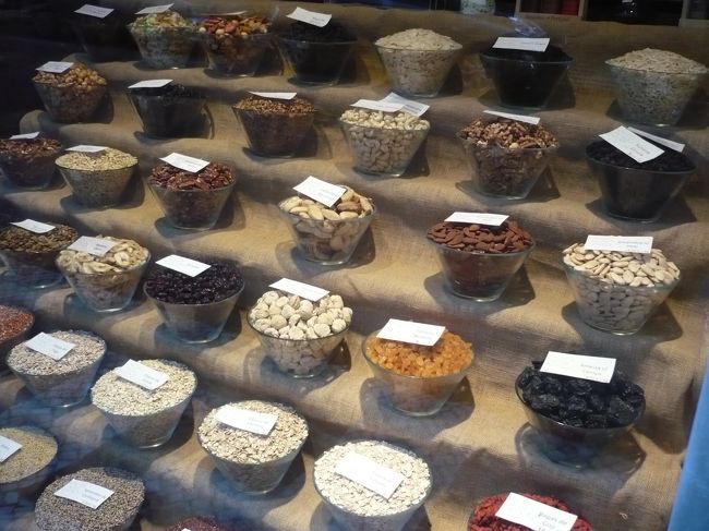 ドライフルーツ、ナッツ類、薬味