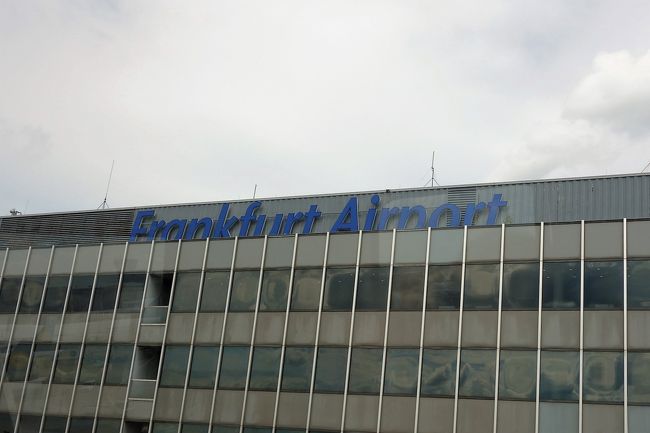 無事にフランクフルト空港
