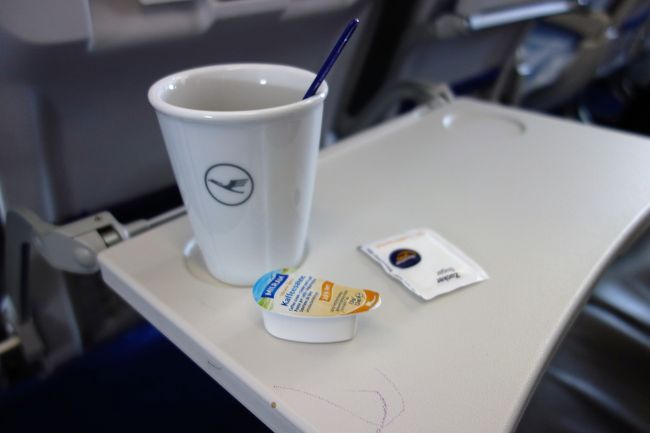 コーヒーで〆。