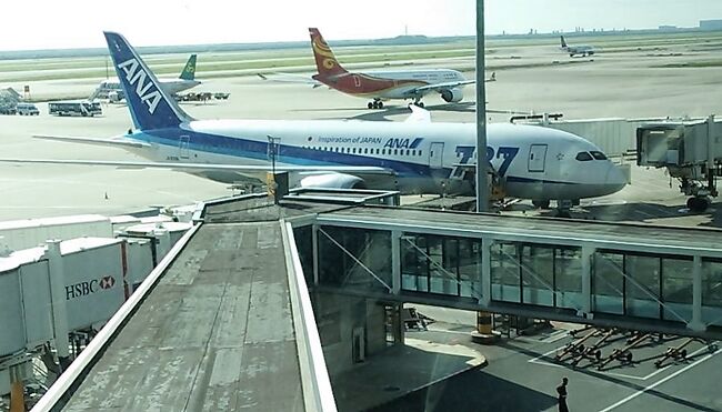 9日目朝、これで日本へ帰ります。