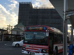 6：46に石山駅へと到着しました。