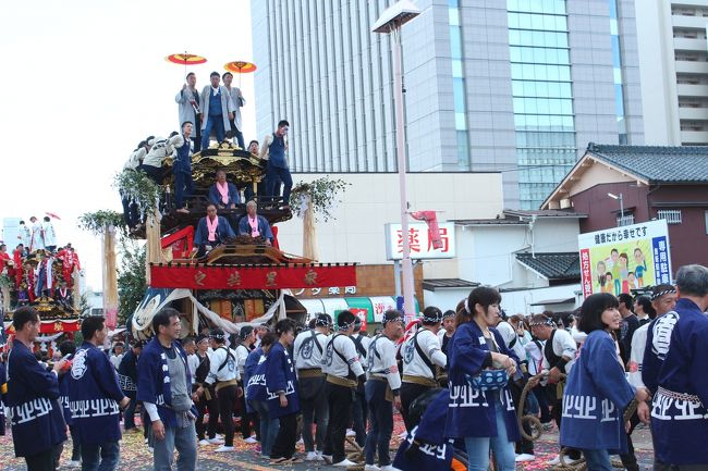 秋晴れの1日 紙吹雪舞う拳母(ころも)神社の山車、とってもexciting!♪ その2