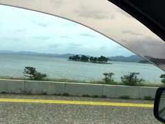 さてお次は、宍道湖沿いを走って「水の都 松江」へ。