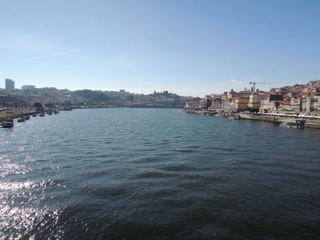 ゆったり流れるドウロ川が、晴天のもと素晴らしいです！