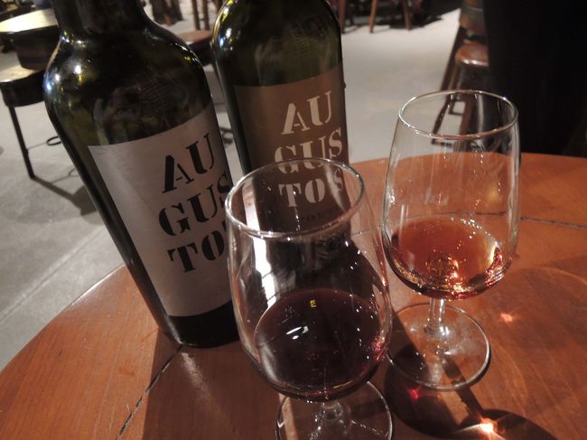 いよいよ、テイスティング・タイム。<br /><br />熟成年月の少ないワインから始まって、<br />最高級のワインまで６種類を頂けました。<br /><br />グラスに少しづつですが、度数の高いポートワイン、<br />もう、体がだんだん熱くなって行きます。