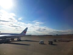 羽田空港から出発です。