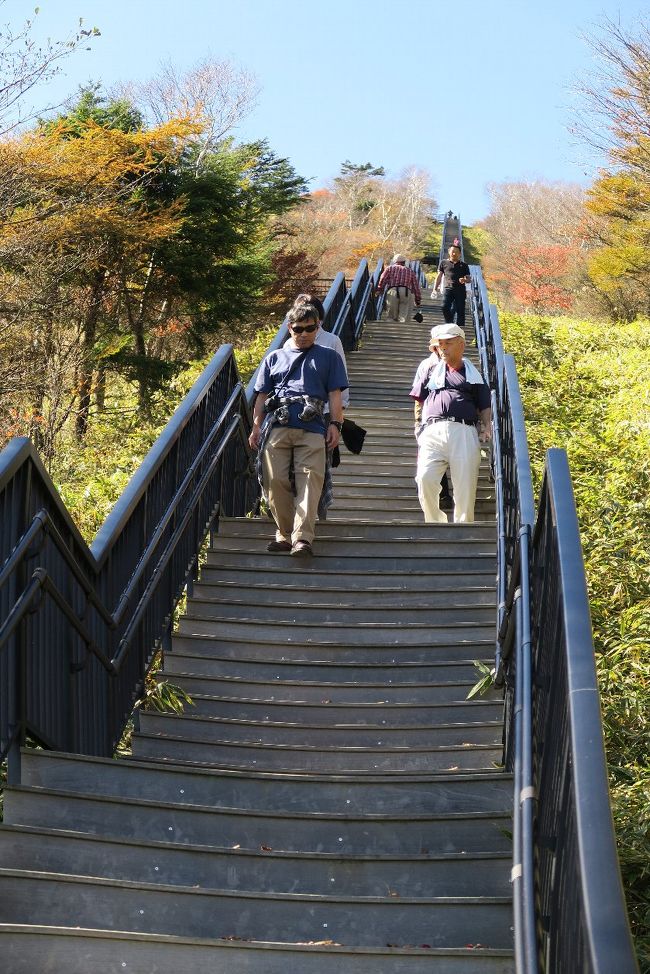 霧降高原３<br /><br />　1400段ほど登れば霧降頂上です。標高1600ｍ。名前のとおり朝はよく霧が出る。