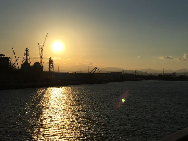 いよいよ、仙台港です。