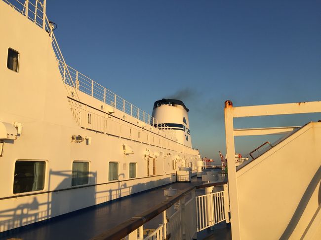 ほぼ、丸一日お世話になった「きそ」とお別れです。うみねこが集まって来ました。奥田氏は鳥が好きで松島で遊覧フェリーに乗り、島を見ずにうみねこに餌をあげていました。<br />少しだけ気持ちが分かりました。風に逆らわず流されるように優雅に飛ぶ姿が美しかった。