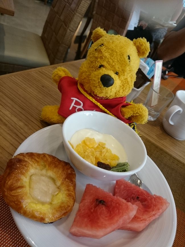 「あさからモリモリでしゅー☆すいかちゃんだいしゅき☆」