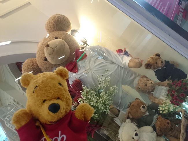 「おようふくかってもらいまちたー☆」<br /><br />そうなんです！<br />プーちゃんのお洋服買っちゃった（笑）