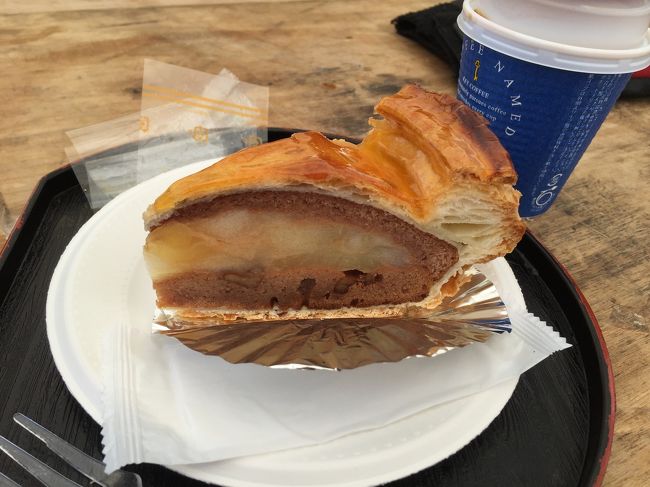 有名店のアップルパイ。