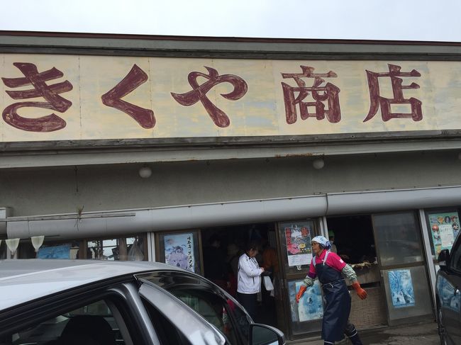 まずは、わさおから。<br />わさおのいるきくや商店に到着です。<br />わさおを見に来た人で駐車場はいっぱい。誘導のおじさんまでいます。恐らく、この辺りで一番の観光地。。。