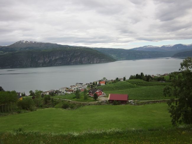 バスはノールフィヨルドを離れ山道へ