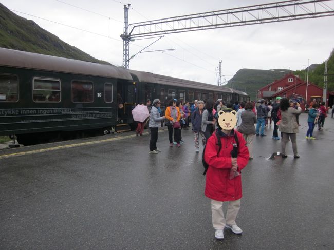 フロム山岳鉄道からオスロ～ベルゲン間のノルウェー国鉄(ベルゲン鉄道)に乗り換えます。