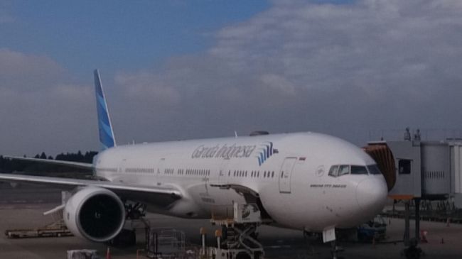 成田発、ガルーダ・インドネシア航空直行便で、１路バリ島へ♪