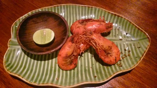 サンバルシュリンプ<br />とにかくエビが食べたいと<br />サンバル、うまうまー