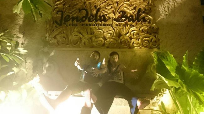 ジンバランの高台にあるレストラン