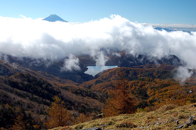 紅葉を愛でに大縦走 大菩薩嶺 牛ノ寝通り 三頭山 甲府 山梨県 の旅行記 ブログ By Yama555さん フォートラベル