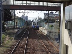 あわら湯のまち駅。
芦原温泉の温泉街の中にある駅。