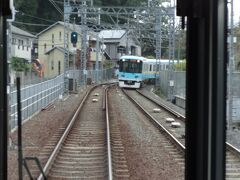 現在京津線を走っているのは、この800系という電車。
相互乗り入れではなく、京津線から地下鉄の方に「片側乗り入れ」のような形になっている。