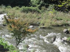 渓谷のせせらぎ、巴川の流れが速いですね！。

この地が水量も豊かで、とても恵まれた環境にある証拠です。

ここに来るのも実に３０数年ぶりで、何か想いがこみ上げて来ますね？。