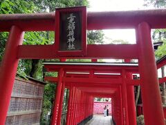 犬山城のふもとにある三光稲荷神社。