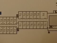 宿泊棟の1階に的を絞って撮影。