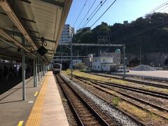 JR横須賀線で横須賀駅に到着。