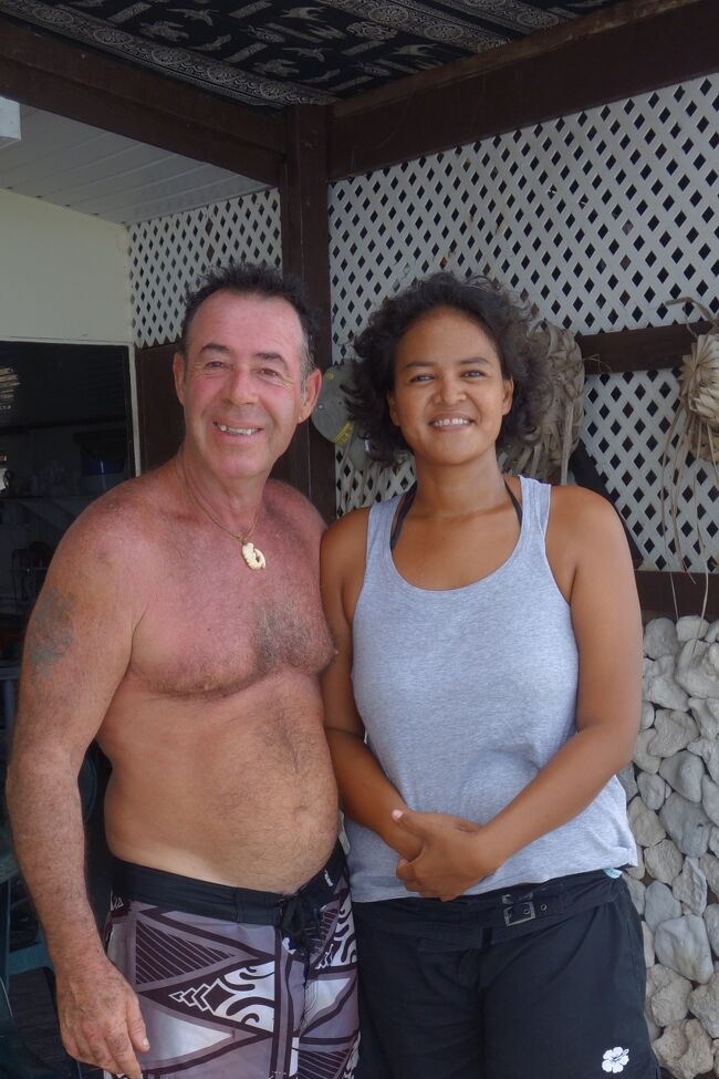 ペンションのオーナー兼シェフ、英語の話せる奥様（？）ともお別れ！