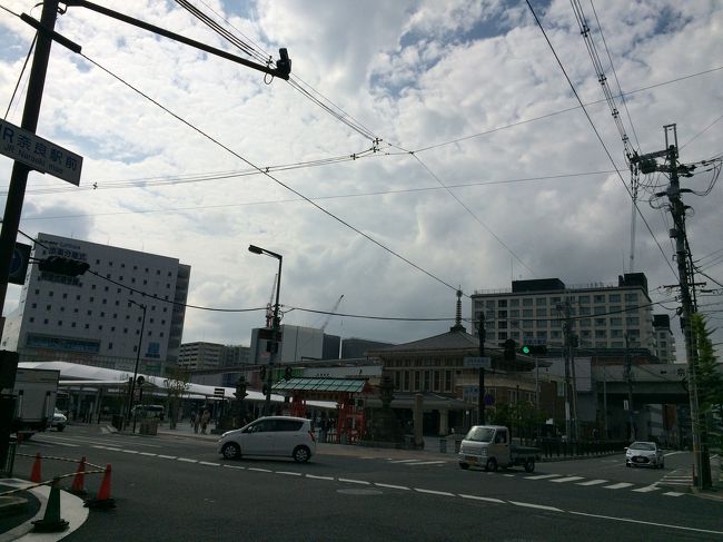 終点のJR奈良駅前です。