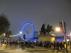 夜のLondon Eye