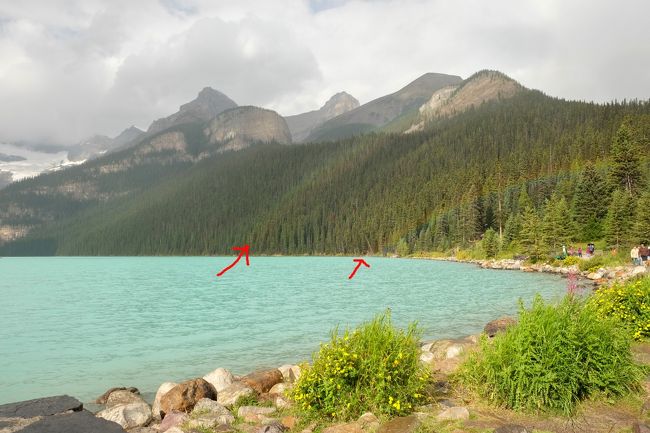 ここ！<br />ダブルレインボーです！！<br />ダブルレインボーって「願い事をかけたら　叶う」って言うのに<br />わぁ～！！ってなってて忘れました。<br />覚えてたら「NO MORE RAIN!!!!」ってお願いしたのに。ちっ！<br /><br />ま、“No Rain. No Rainbow”だしね<br />