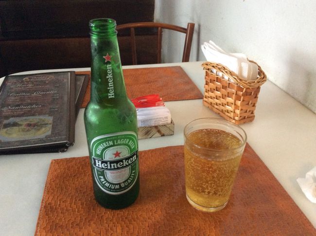 ブラジルのビールは軽すぎて美味しくないので、最終兵器ハイネケン。