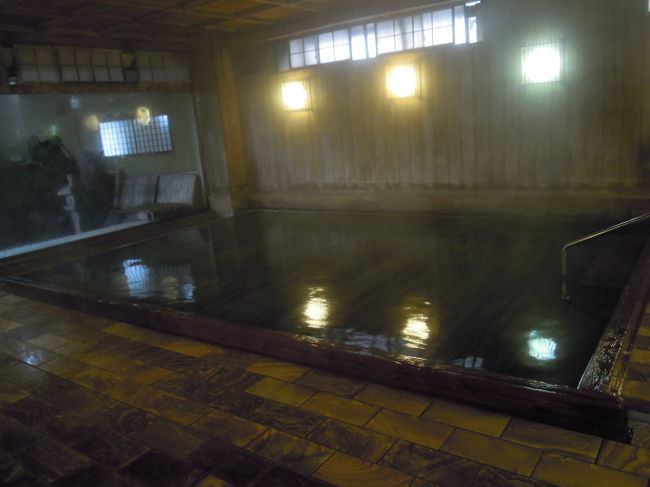 宿泊は毎度の「伊東園ホテル松川館」<br /><br />勿論、【源泉かけ流し】です！！