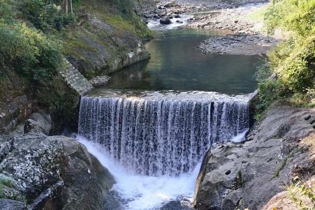 白水のダムです。