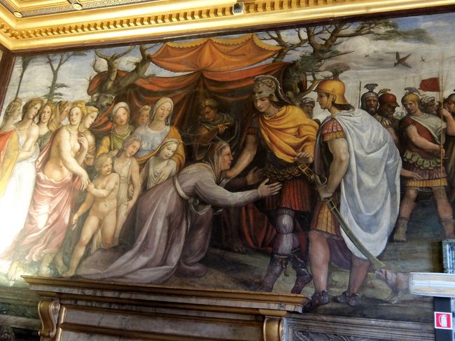 2016年秋　イタリア旅行　ローマの美術館２　ローマの休日のロケ地のコロンナ宮など