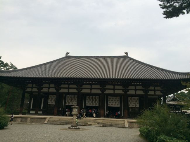 唐招提寺に来ました。<br />