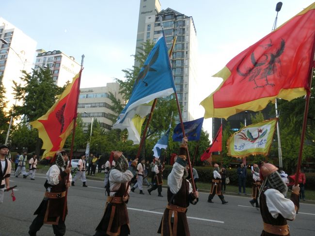 無念の百済兵のみたまを鎮めるというわけでもなさそうで。とりあえず、倭国に教えてやったからな俺ら、というのを叫ぶ会。