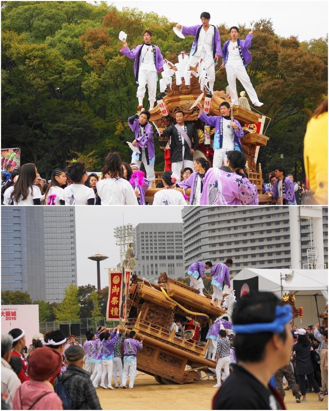 だんじり祭 in 大阪城 2016～くまもと復興支援プロジェクト