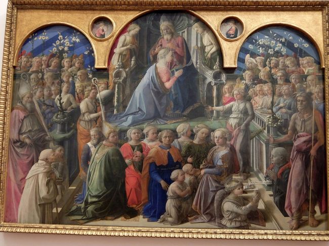 フィリッポ・リッピ「聖母戴冠」１４４０年頃の作品