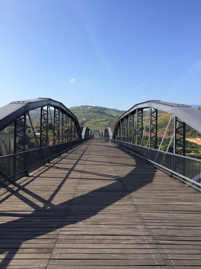 対岸へ渡れる人道橋があったので、歩いてみました。