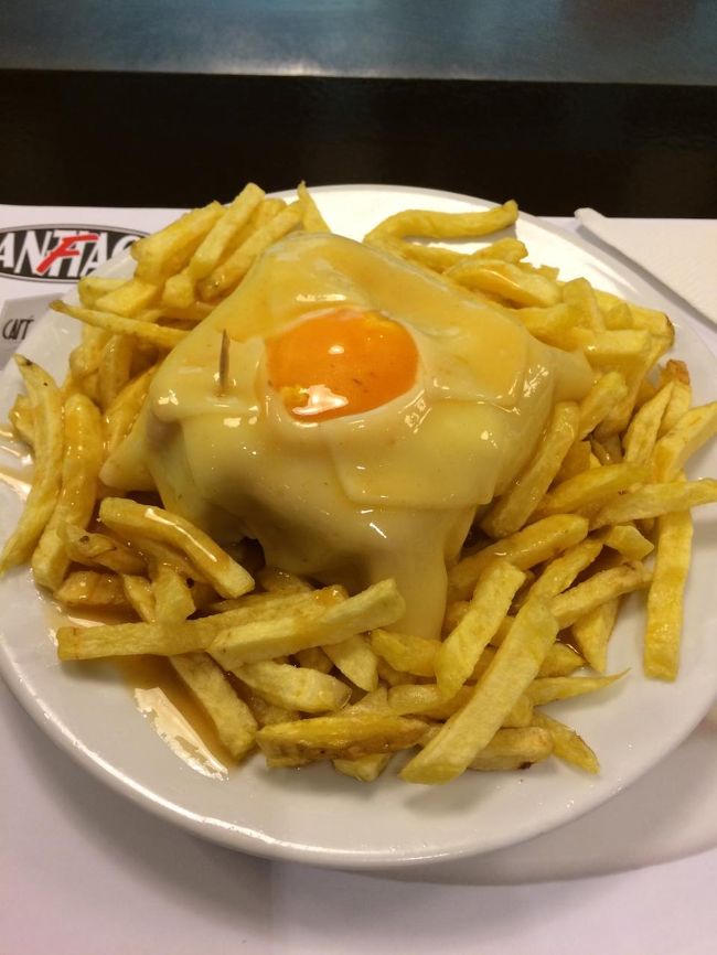 できました。<br />フランセジーニャのポテト添え。